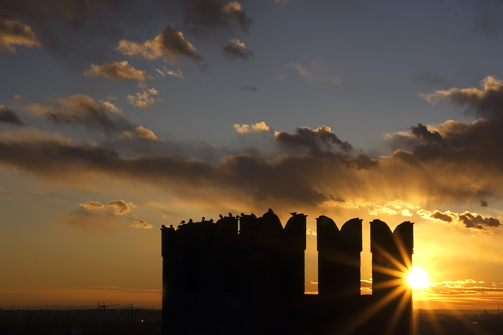 Tramonto a Soave (VR)