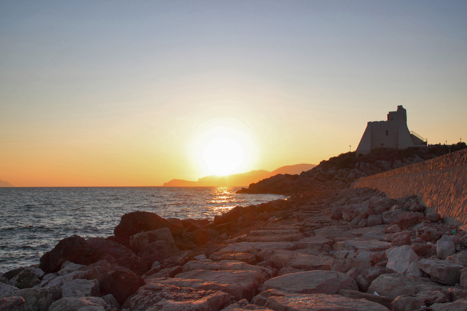 tramonto a Sperlonga