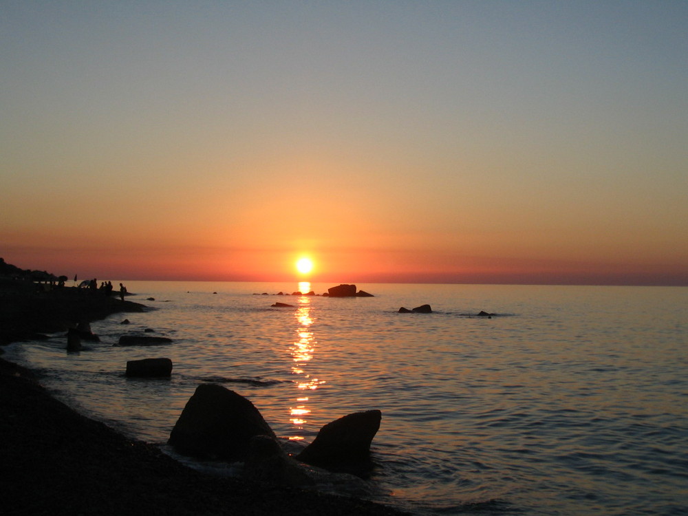 Tramonto a Torre del Lauro