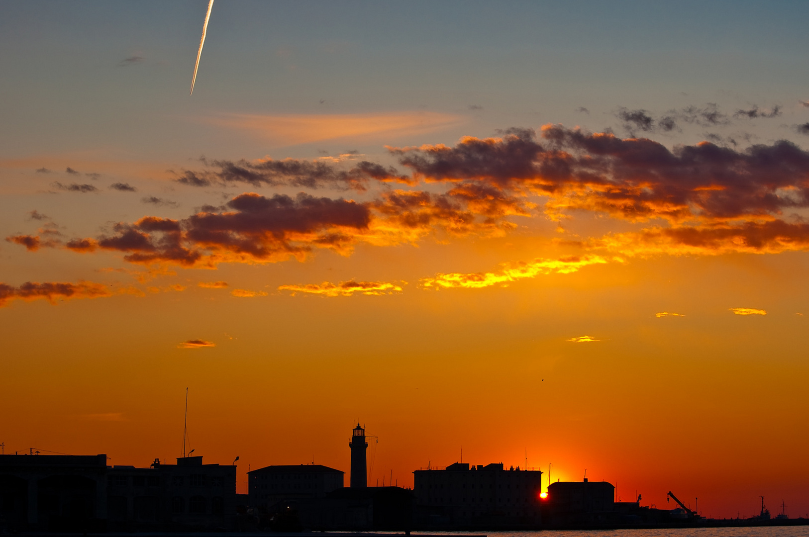 Tramonto a Trieste