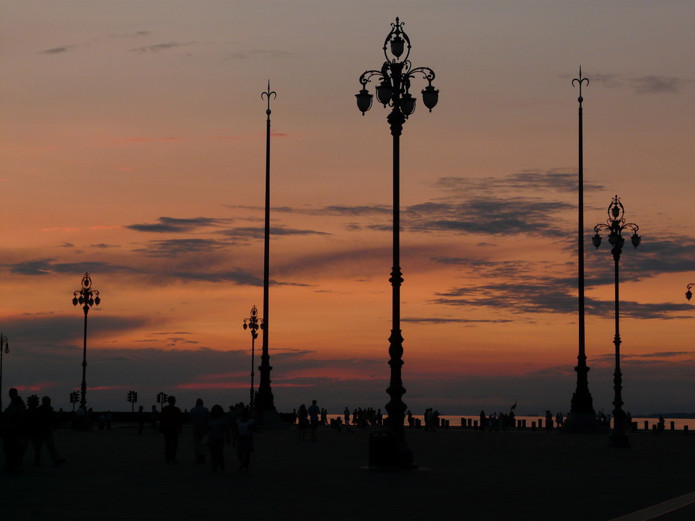 Tramonto a Trieste