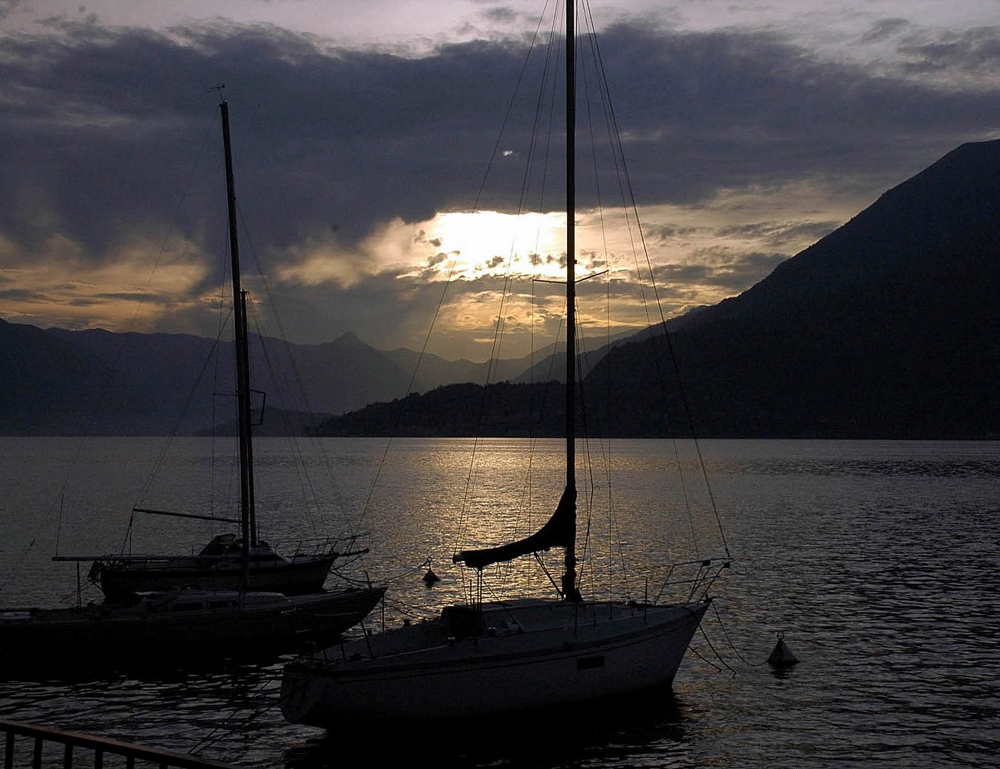 Tramonto a Varenna