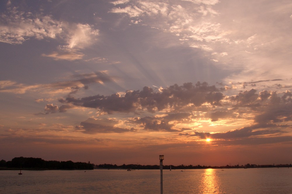 Tramonto a Veneza