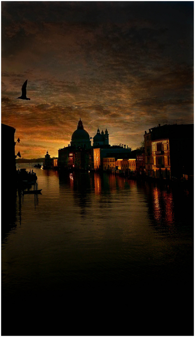 tramonto a venezia