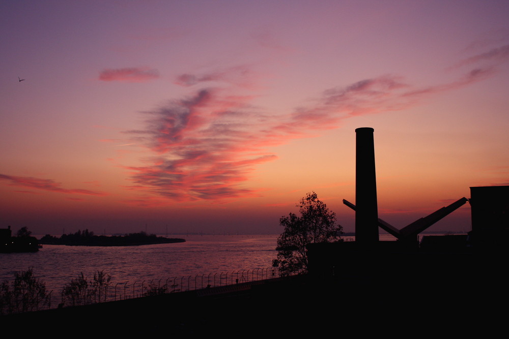 tramonto a Venezia