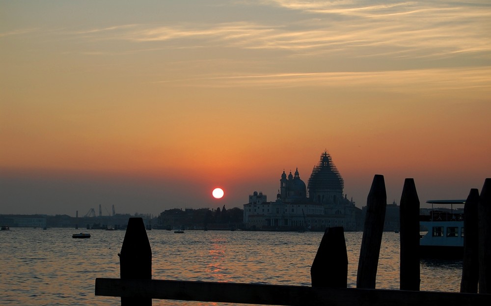 tramonto a Venezia