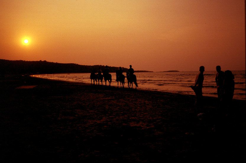 Tramonto a Vieste