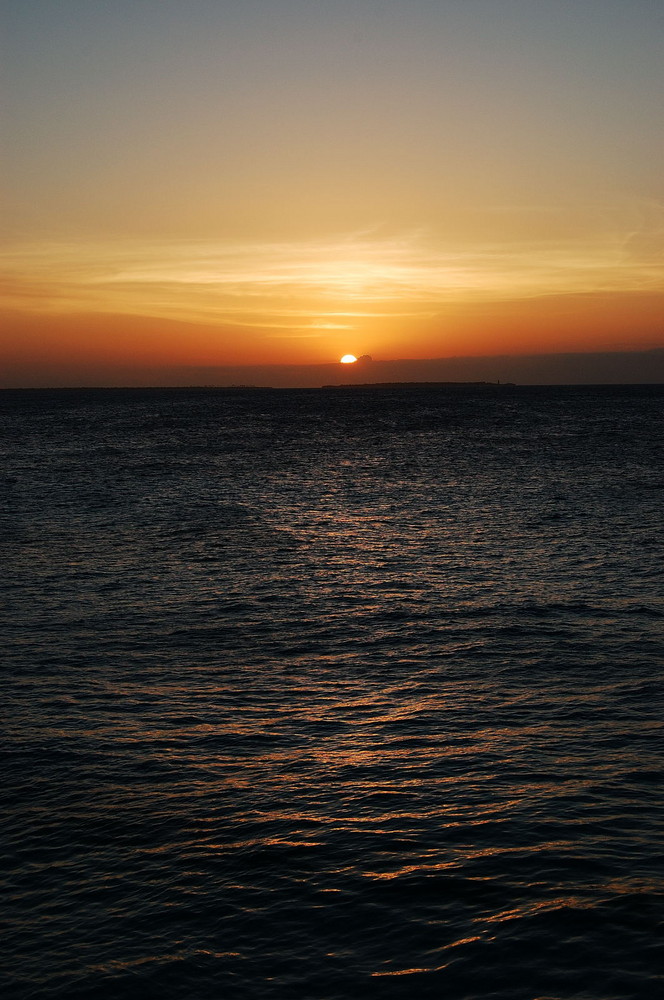 tramonto a Zanzibar