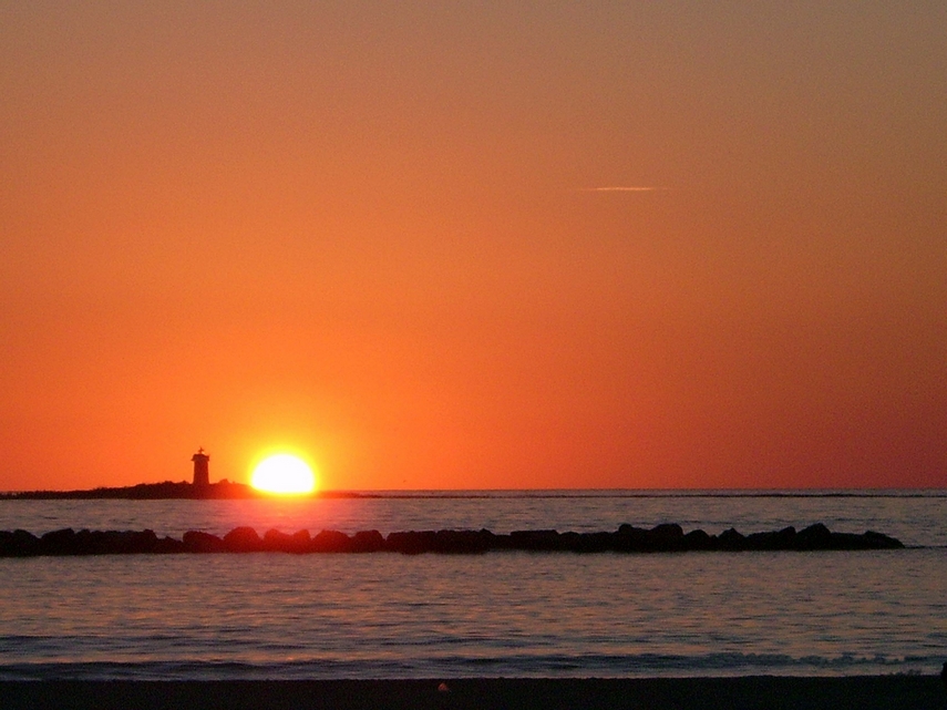 tramonto ad alghero