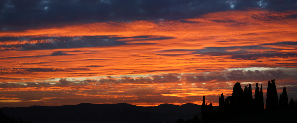 Tramonto ad Arcetri