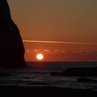 Tramonto ad Etretat, Normandia.