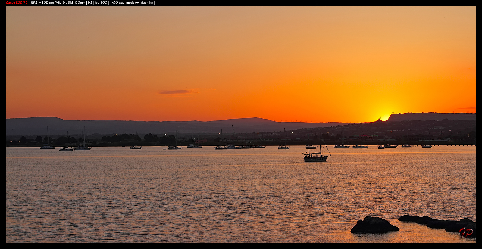 Tramonto ad Ortigia