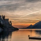 Tramonto al Castello di Malcesine.