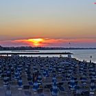 TRAMONTO AL LIDO DI SAN GIULIANO MARE DI RIMINI