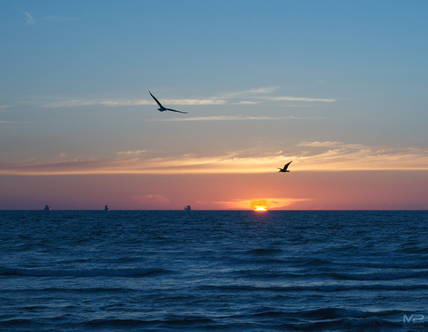 Tramonto al mare