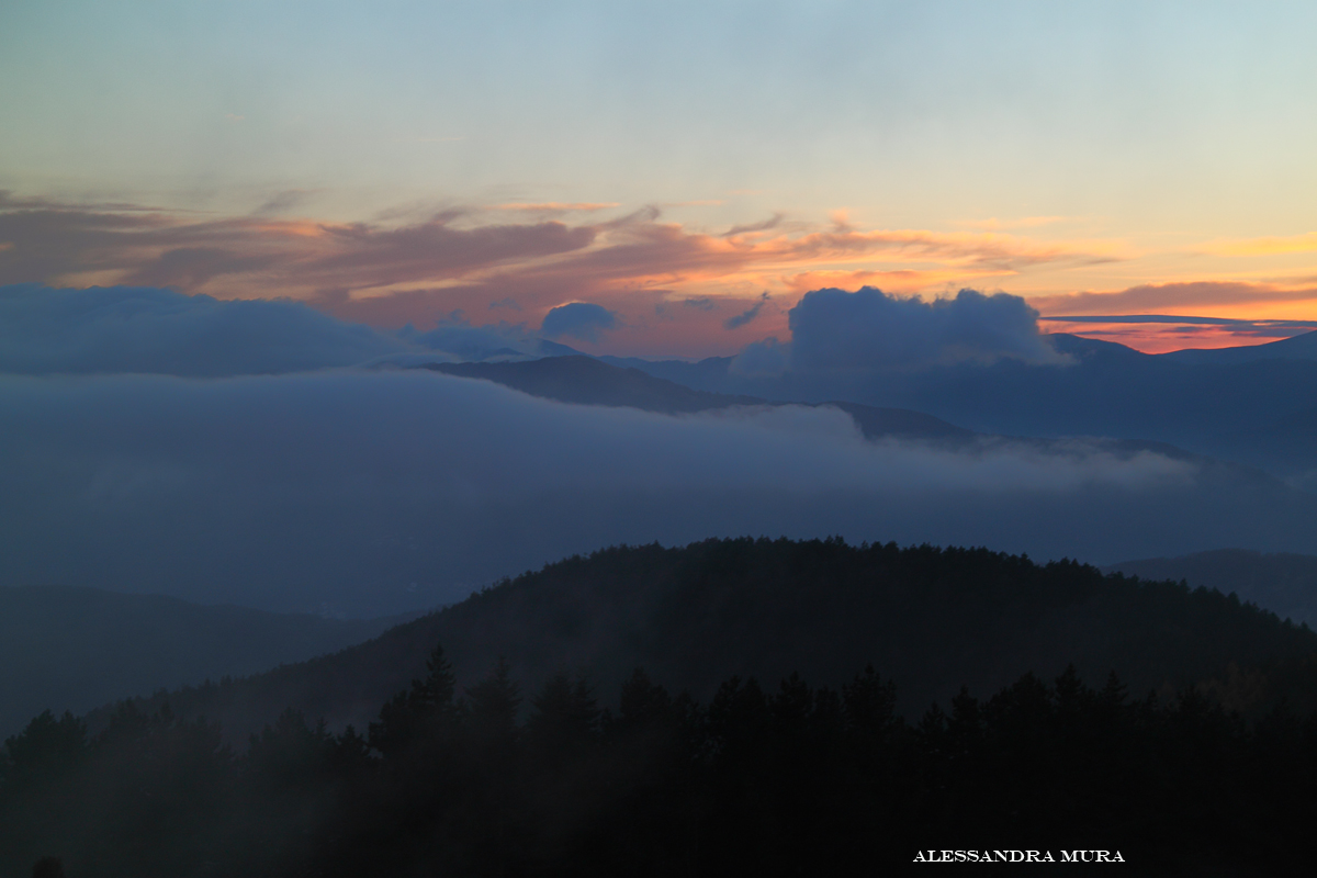 tramonto al passo pennice