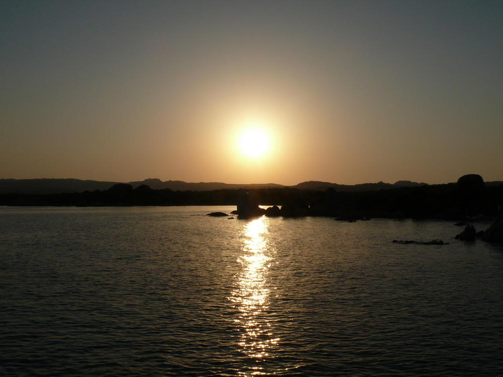 Tramonto alla Maddalena