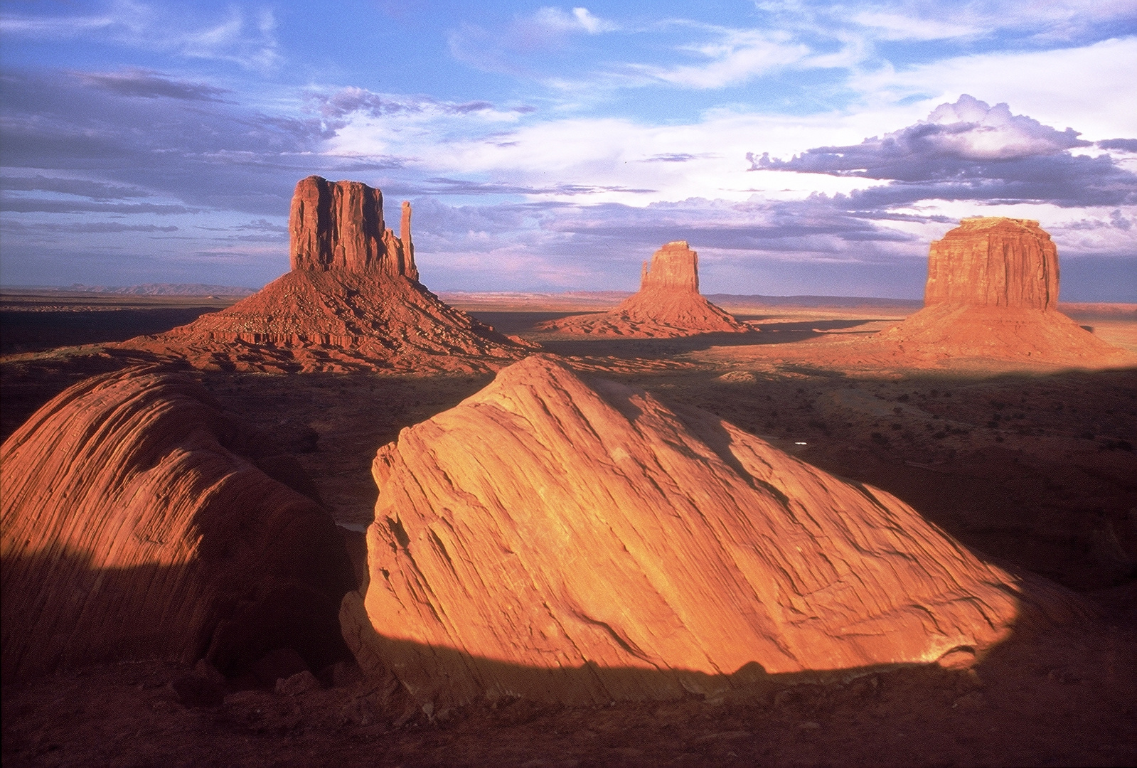 TRAMONTO ALLA MONUMENT VALLEY