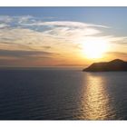 Tramonto alle Cinque Terre