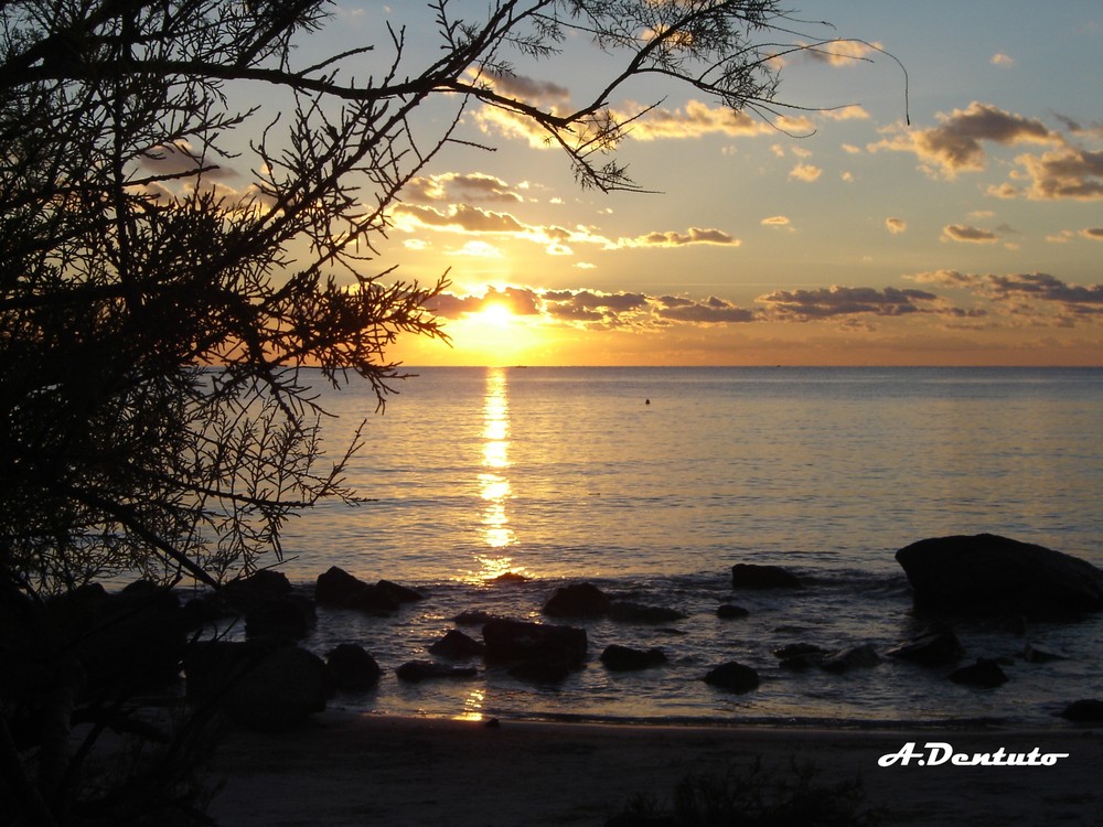 Tramonto alle Spiagge Bianche