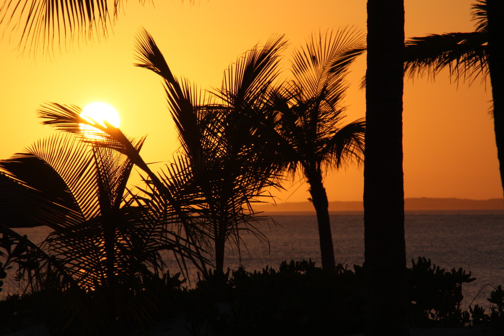 tramonto alle Turks&Caicos