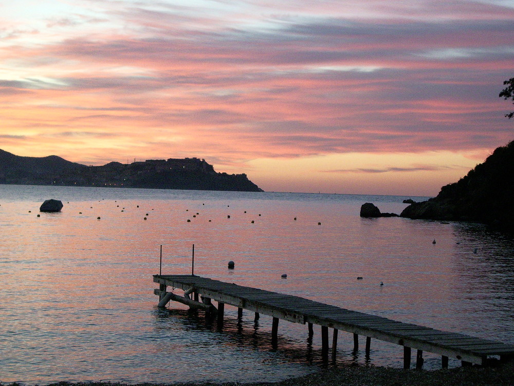 Tramonto all'Isola d'Elba