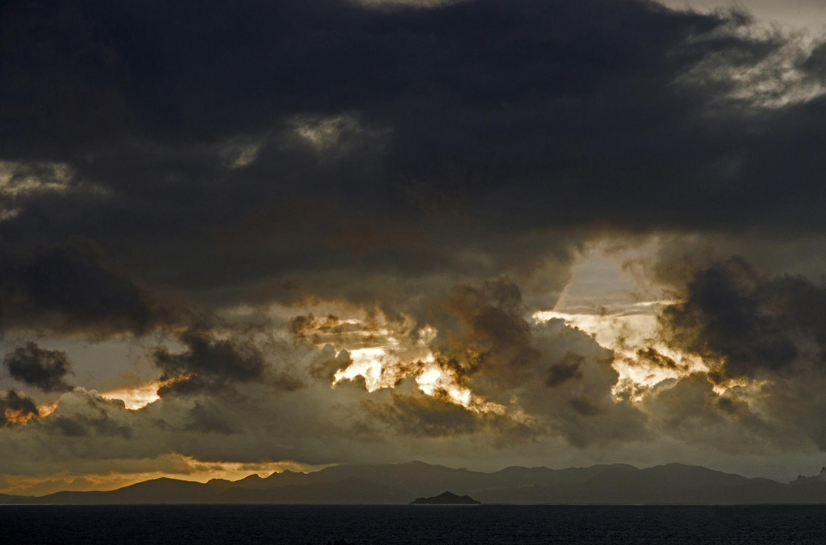 Tramonto all'isola d'Elba