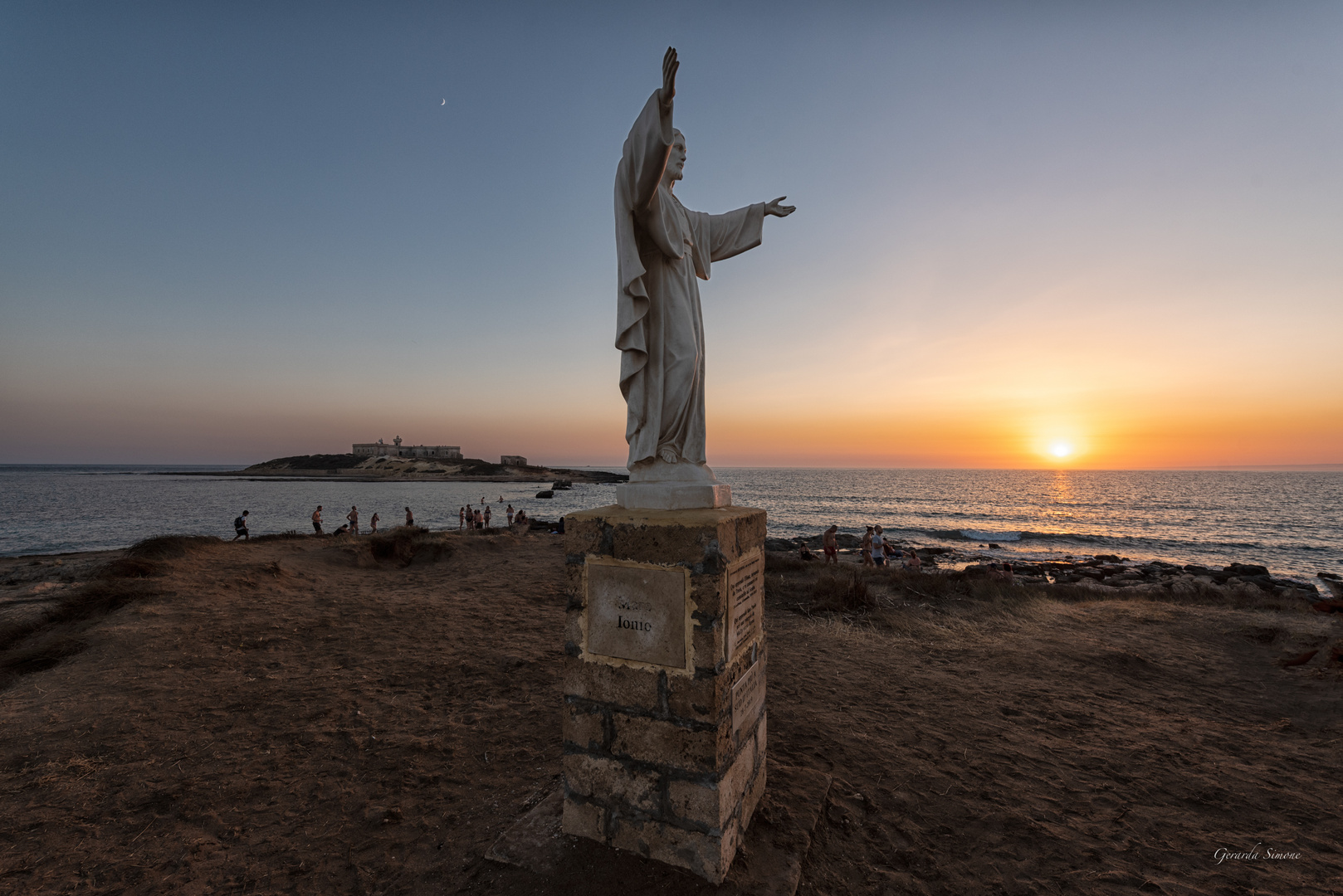 Tramonto all'Isola delle Correnti