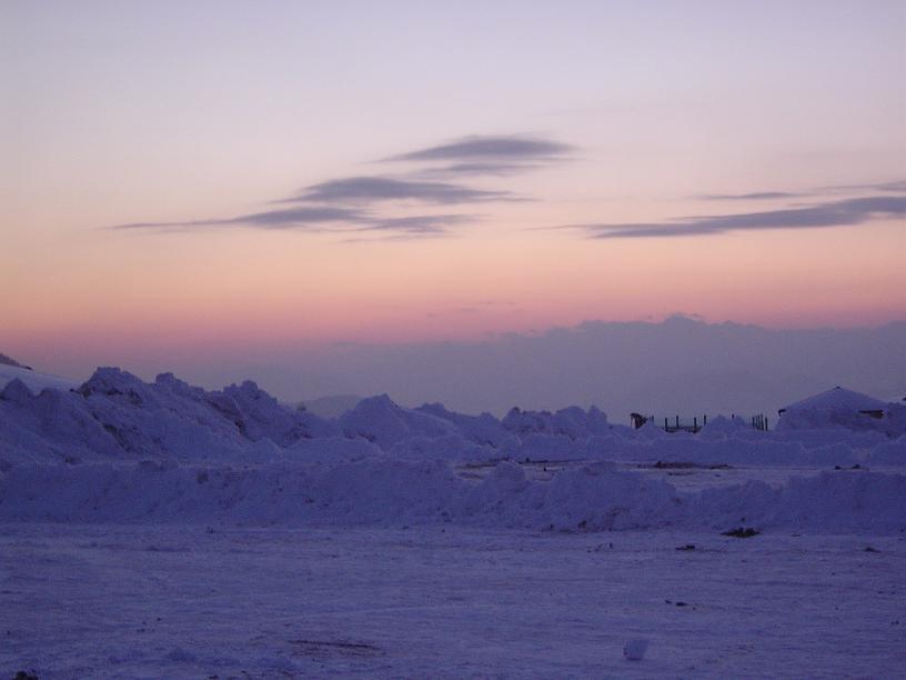 Tramonto alpino