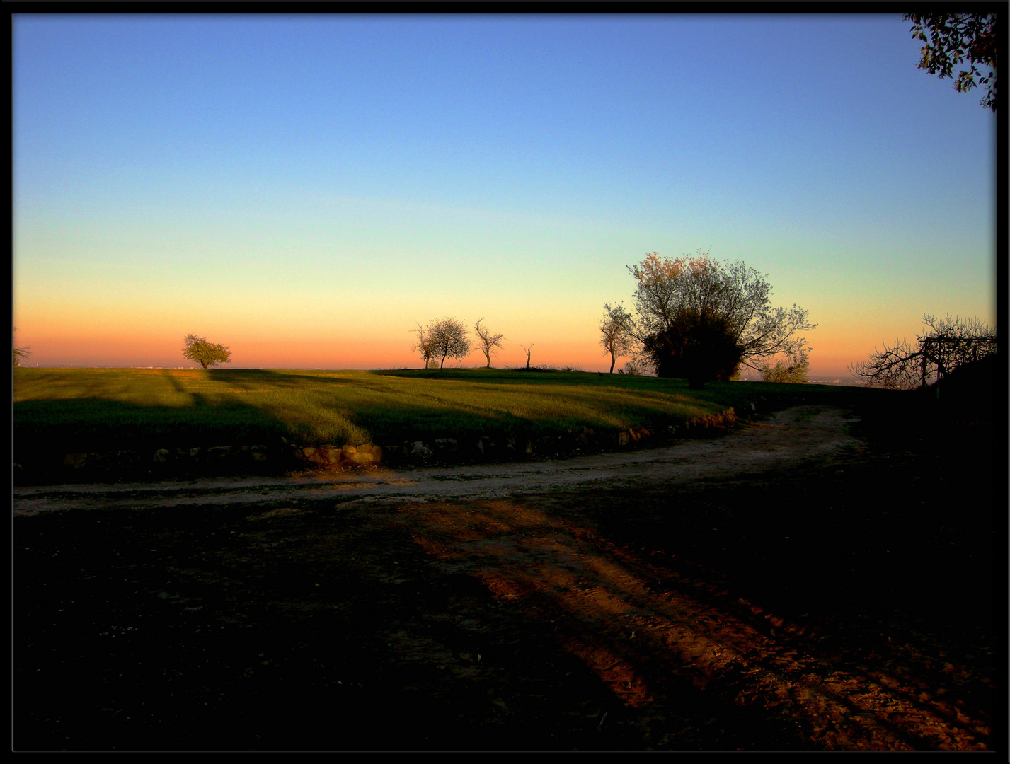 Tramonto capovolto