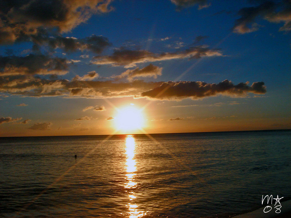 tramonto caraibico