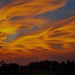 Tramonto con Foehn