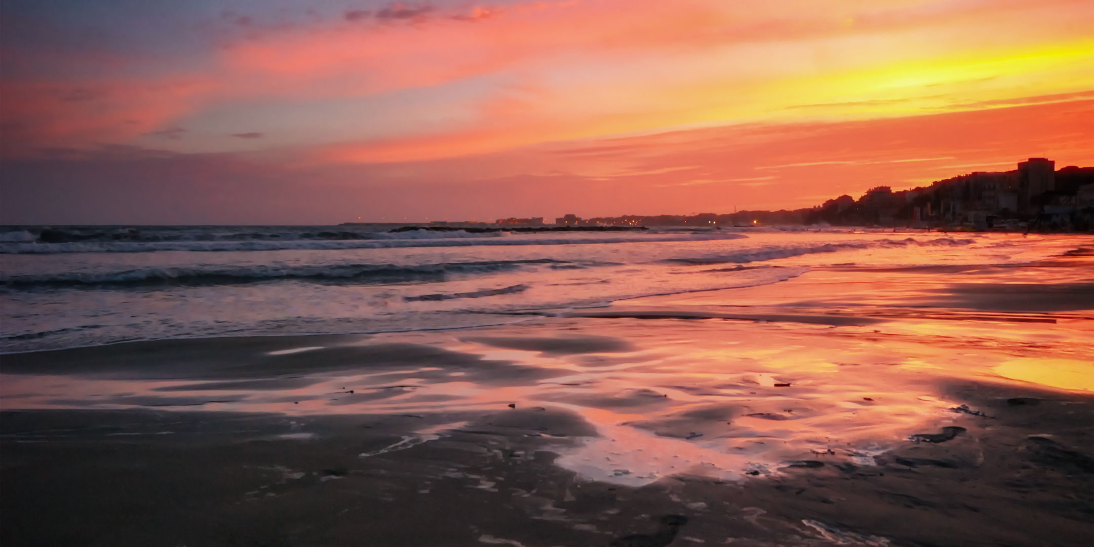 Tramonto da Nettuno