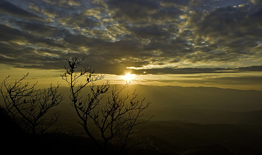 Tramonto dal Monte penna