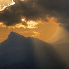 Tramonto dal Passo Pordoi