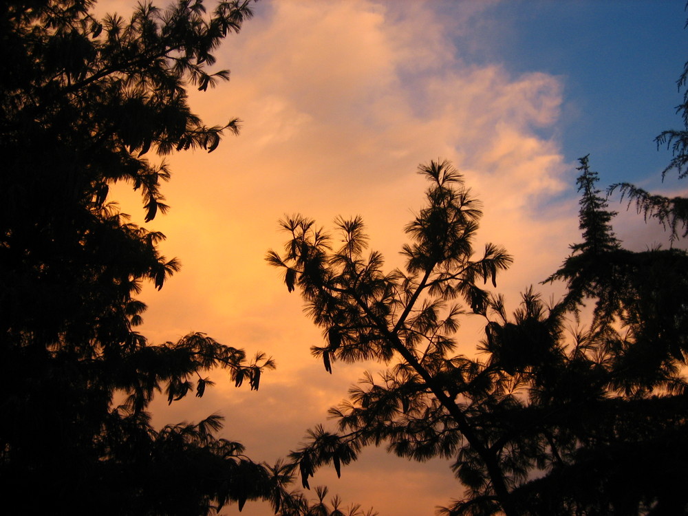 Tramonto dal terazzo