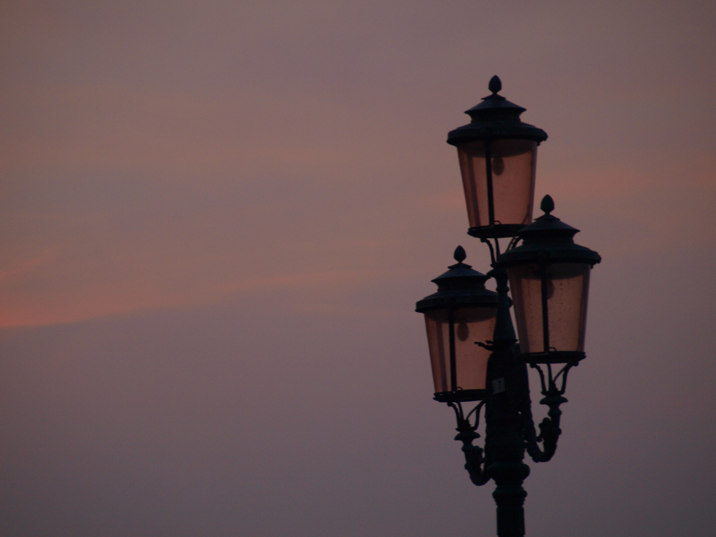 tramonto dalla giudecca del redentore a venezia