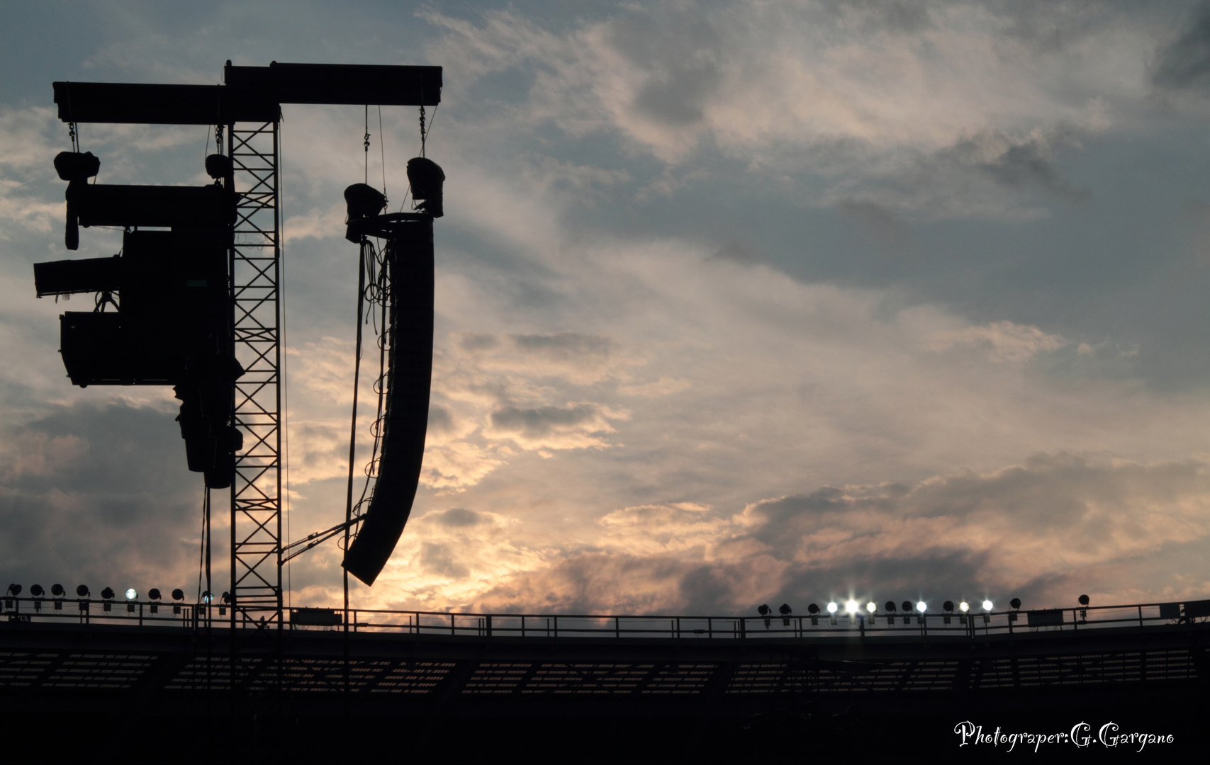 Tramonto dallo Stadio..