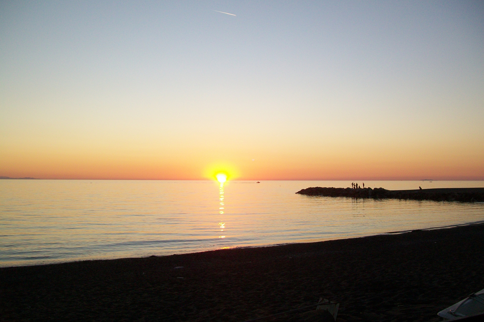 tramonto d'autunno