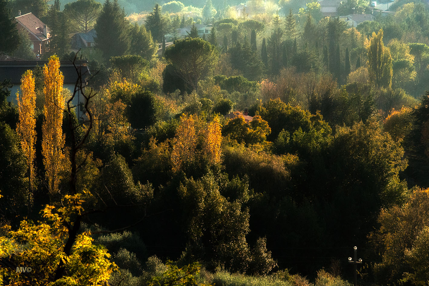 Tramonto d'autunno