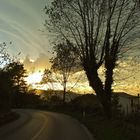 tramonto d'autunno