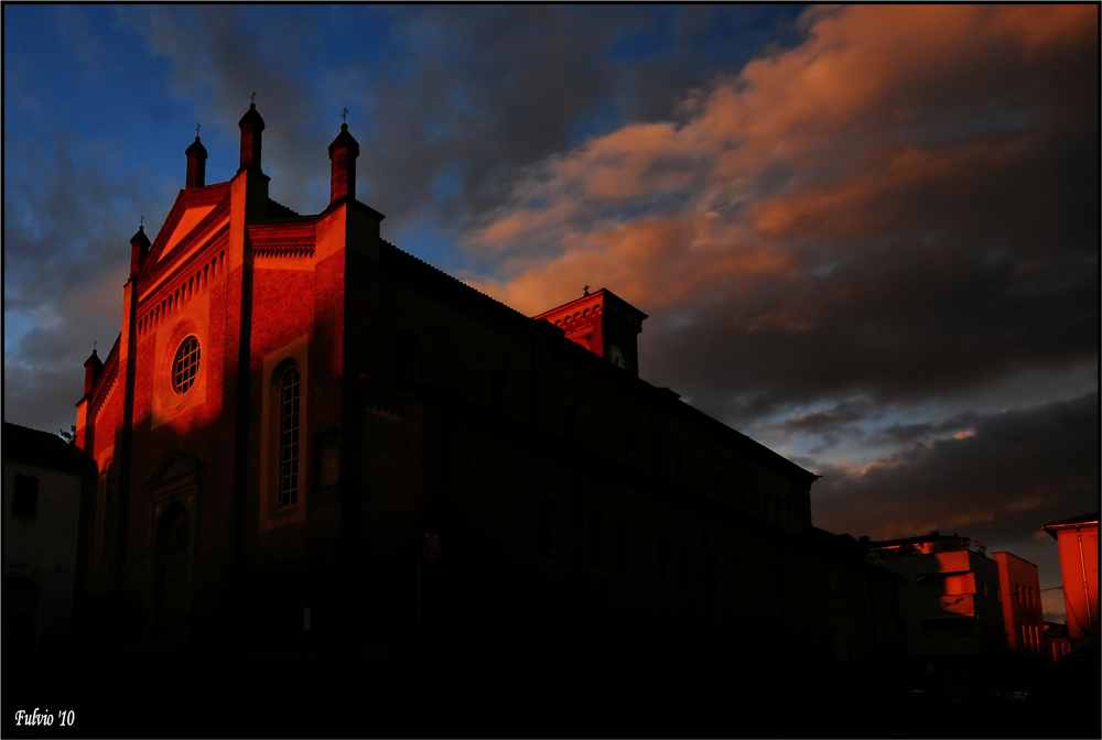 tramonto del gotico