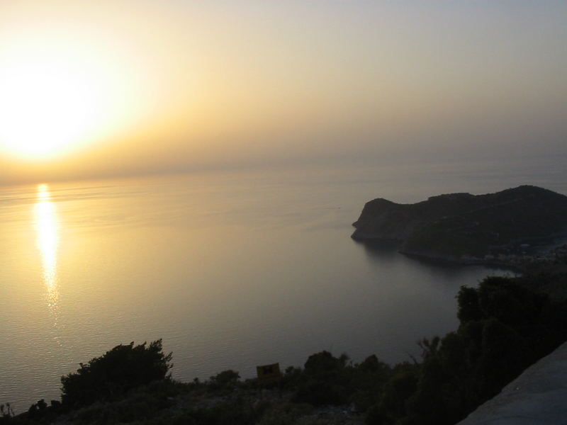 tramonto di Assos - Cefalonia