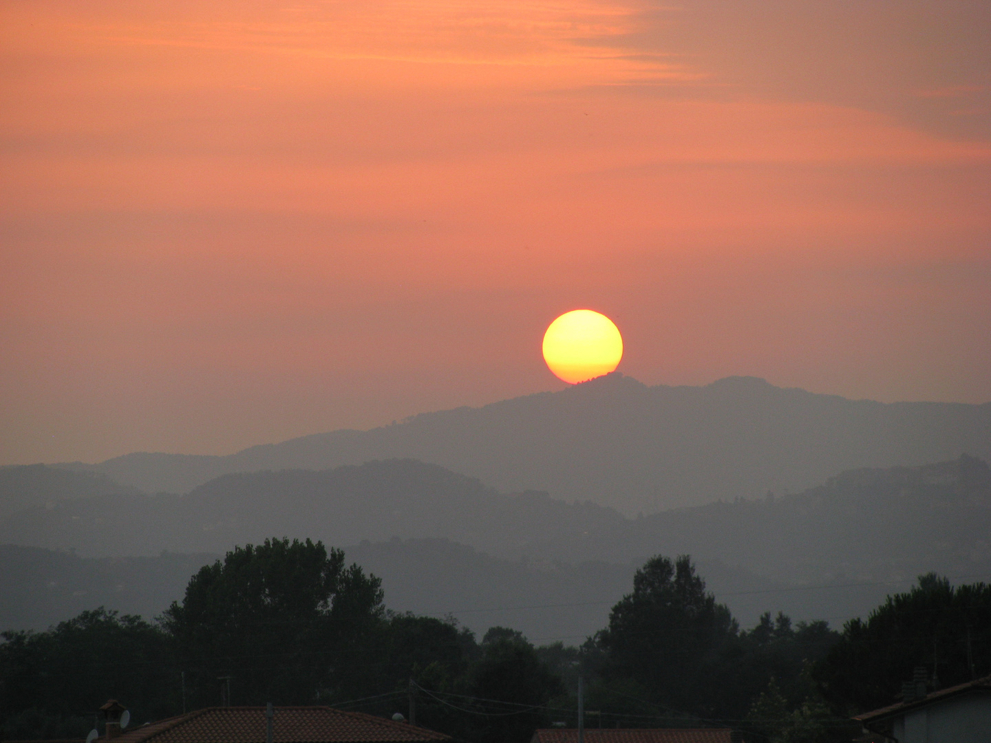 tramonto di fine estate