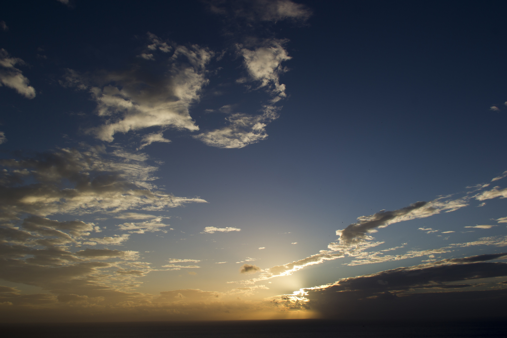 Tramonto di gennaio