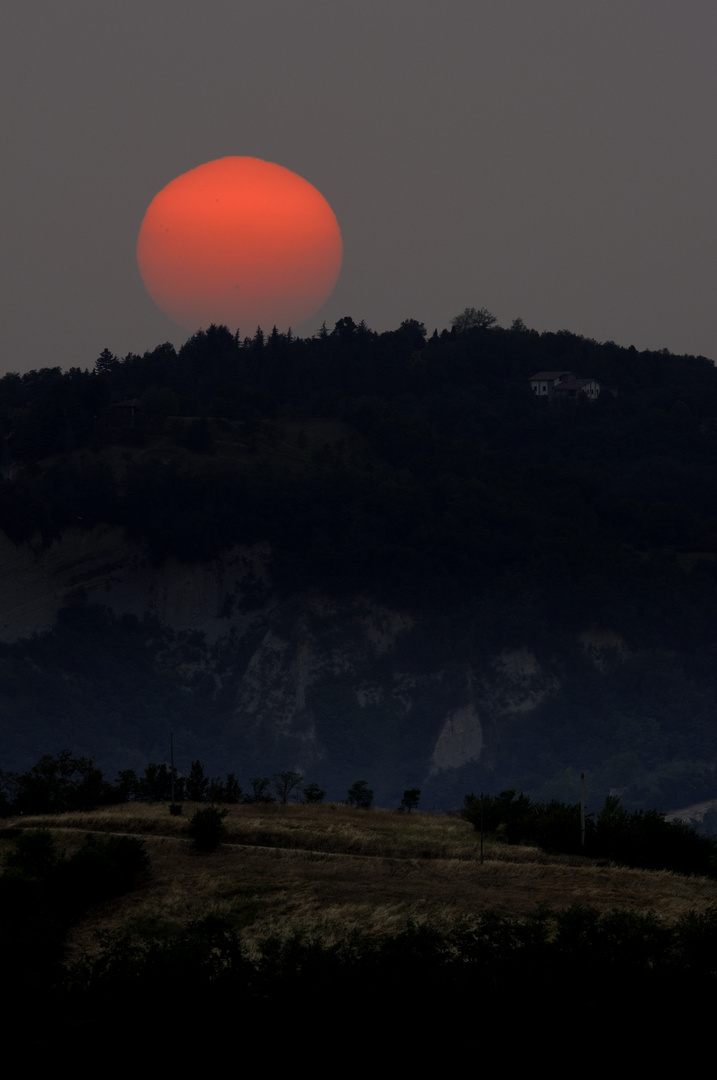 Tramonto di ieri