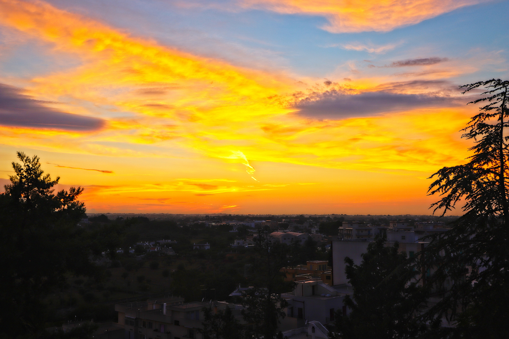 Tramonto di  Locorotondo