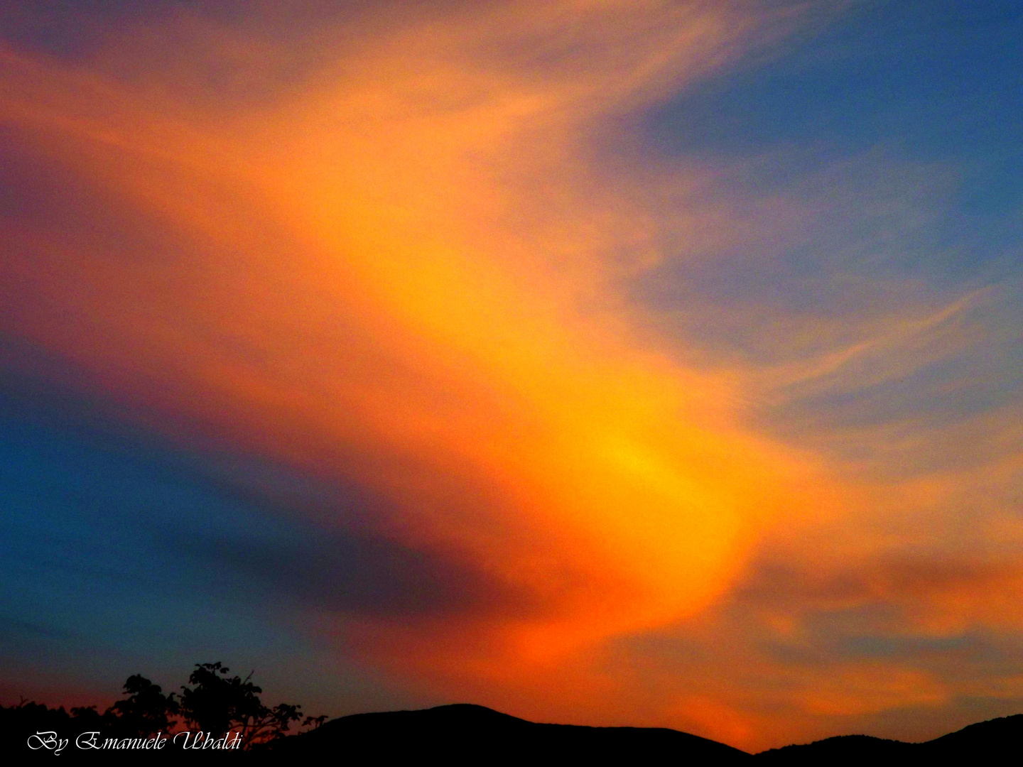 Tramonto di metà autunno