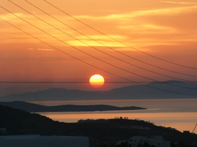 Tramonto di Mykonos