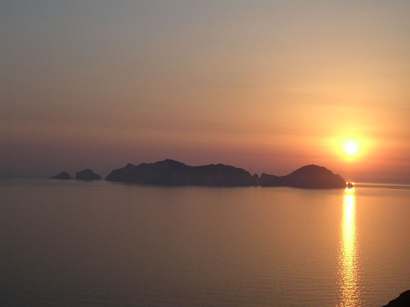 TRAMONTO DI PONZA